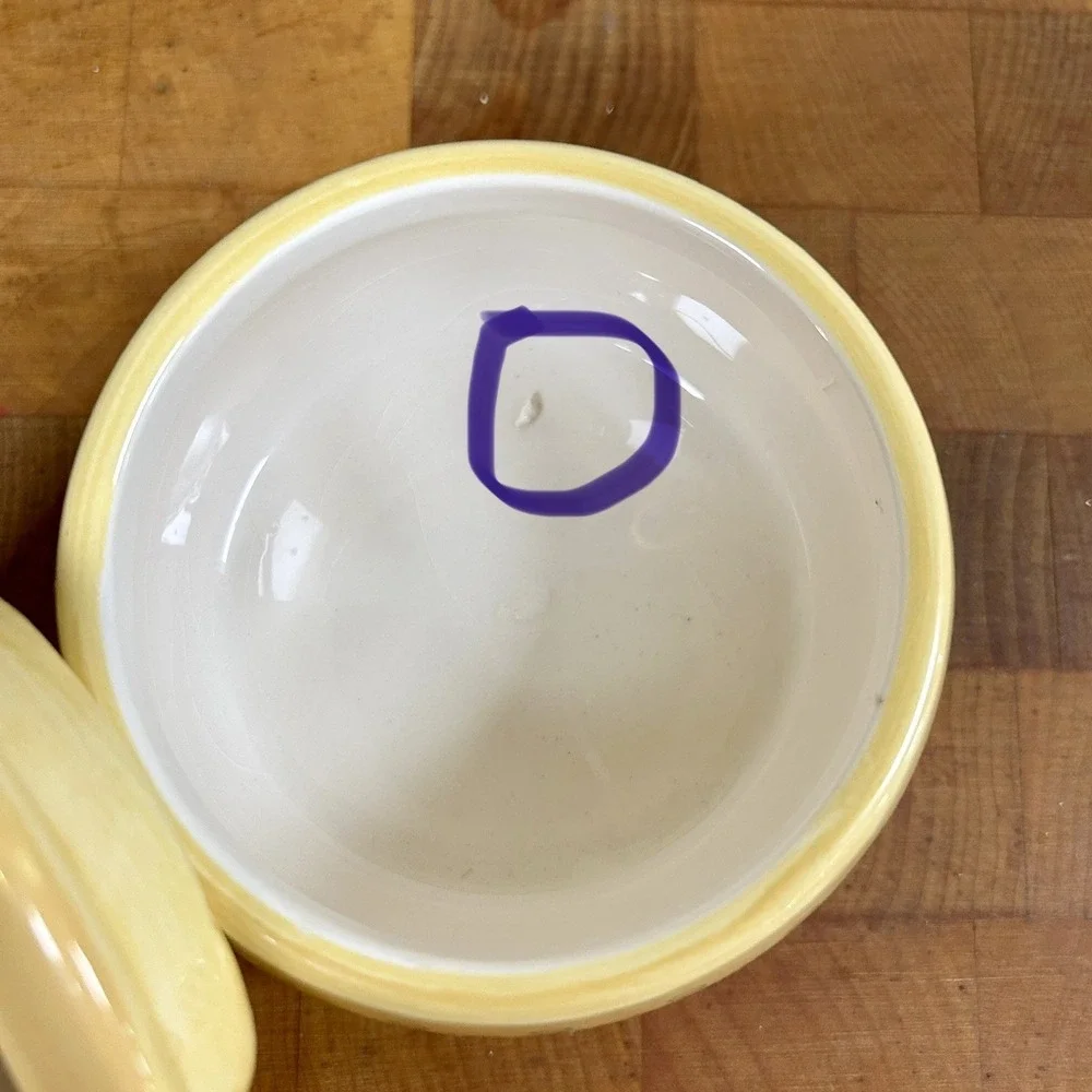 Consorzio Parmigiano Reggiano Ceramic Cheese Jar Italy 3.5